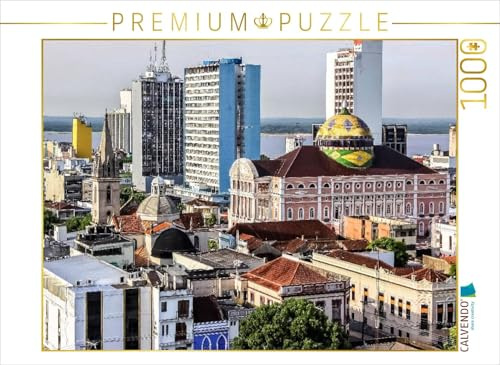 CALVENDO Puzzle Teatro Amazonas Manaus | 1000 Teile Lege-Größe 64 x 48 cm Foto-Puzzle für glückliche Stunden