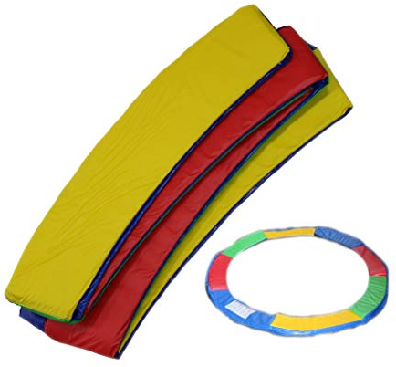 walexo Trampolin Randabdeckung Federnabdeckung Trampolinrandabdeckung (244 cm Ø, Bunt)