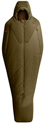 Mammut Protect Fiber Bag -18C Olive L = 180-195 cm