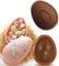 Easter Egg Chocolate Mould Silicone Fondant Mold Moulds Cake Decorating Candy Jello Pastry Muffin Pudding Dessert Baking Moulds for Easter Day Decorations Party Supplies