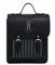 Cosplay Gothic Rucksack Student Retro Handtaschen Nevermore Academy Cosplay Schultaschen, schwarz grau, One size