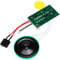 Diktiergerät für Kuscheltier-Grußkarten-Soundmodul 4 Minuten DIY Beschreibbares Grußkartenmodul Light Sense Voice Sound Record Chip (Loop Play) (Schleife)