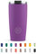 Cool Bottles - Tumbler - Gobelet Isotherme en Inox - 550 ml - Vivid Violet - Tasse à Café Thermique - Couvercle Hermétique - Boissons froides 10h et chaudes 5h - Finition Anti-tâches