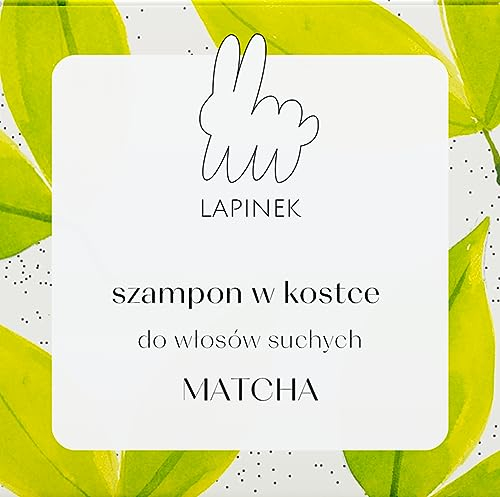 MATCHA Shampoo Bar für fettiges Haar mit Schuppenbildung