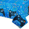 WERNNSAI Video Game Party Tablecloth - 1 Pack 54’’ x 108’’ Blue Video Game Party Decorations for Boys Gamer Birthday Party Disposable Table Cover for Family Gaming Night Geek Game Theme Party Supplies