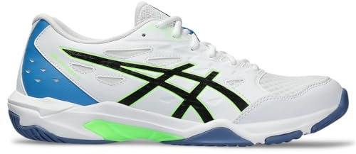 ASICS Gel-Rocket 11, Sneaker Uomo, Bianco/Lime Burst, 39 EU