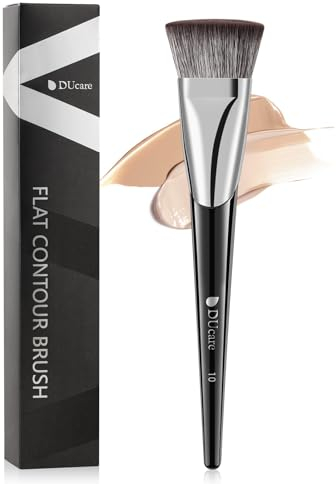 DUcare Flat Foundation Makeup Pinsel, Ultra Thin Foundation Pinsel, Flat Head Liquid Powder Brush, Concealer Pinsel, Cosmetic Brush, Ideal für Puderpinsel Das perfekte Geschenk