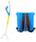Épandeur D'engrais Manuel 25L Dispositif D'engrais Distributeur D'engrais épandeur D'engrais Multifonctionnel pour Légumes Maïs, Double Port