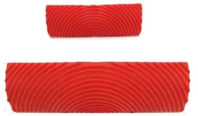 ZHLWei Rubber Roller Brush Imitation Wood Wall Painting Machine DIY Texture Roller Art Paint Brush for Home Decoration Painting Tools