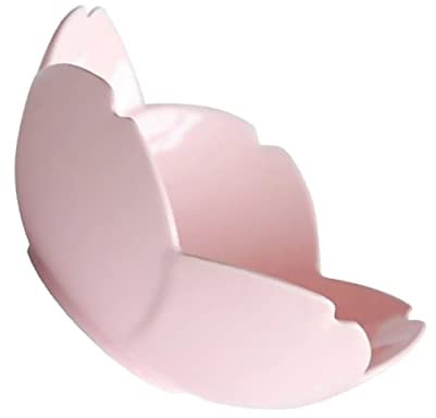 PAMINGONO 1stk Handbemaltes Geschirr Kreative Schüssel Runde Schüssel Vorspeisenteller Japanischer Stil Salatschüssel Aus Keramik Futternäpfe Dippen Fressnäpfe Aus Porzellan Reisschalen Rosa