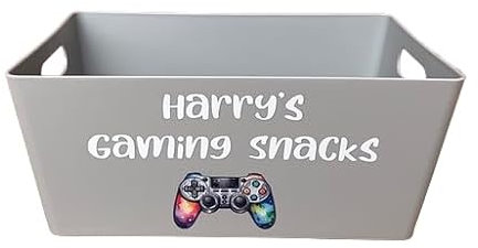 Personalised Gaming Snacks Box, Gamer Treat Box, Gift for Gamers