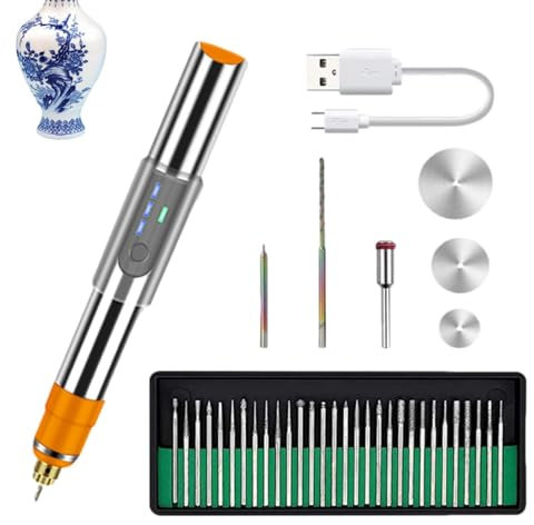 Gravierstift für alle Materialien, Gravierstift - Gravurwerkzeug Ätzbleistiftgravierer | Gravurstift-Set, handgehaltenes Gravierwerkzeug, Metall-Drehwerkzeug für Schmuck, Holz, Glas, Steinschnitzerei