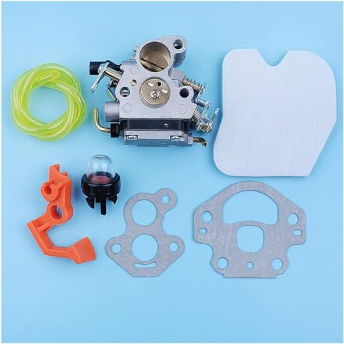 Carburatore tosaerba Carburatore per moto per McCulloch CS380 CS340 CS 340 380 Motosega Leva interruttore Parte Carburatore Carb Filtro aria Primer Lampadina Kit linea carburante Carburatore per moto