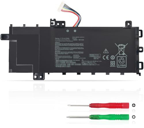 KXRSII C21N1818-1 Batterie pour ASUS VivoBook 15 X512D X512U X512DA F512FA F512D F512DA F512J F512JA A512F A512J X512JA F512FB F512FJ F512FL F512UA X512FA R564DA R564FA R564JA S512D S512F 37Wh