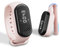 OHLPRO Tragbare Bluetooth Lautsprecher Klein, Clip-On Speaker Mini Lautsprecher Zwei Tragevarianten, kabellos mit Bass HD-Sound, IPX5 Wasserdicht, Ideal für Travel, Sport und Outdoor, Rosa