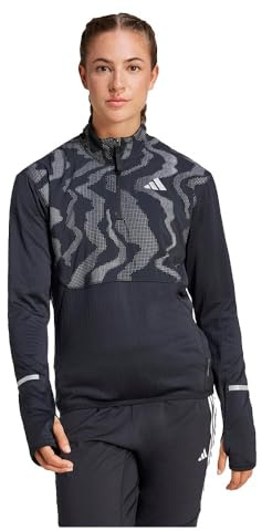 adidas Women's Ultimate Hi Vis Reflective 1/2-Zip Oberteil