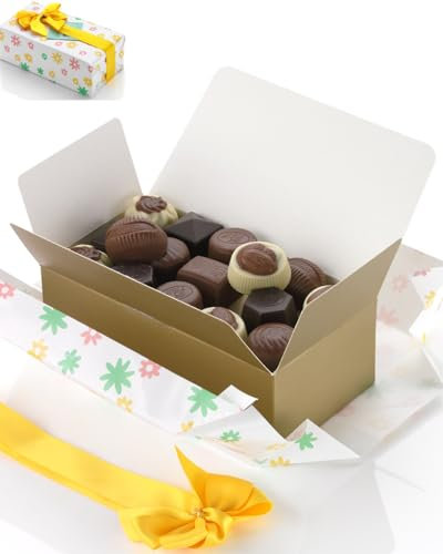 Ballotin Belgische Luxuspralinen 250g, hübsch als Geschenk mit Schleife verpackt. Ohne Konservierungsstoffe. Absolute Spitzenqualität