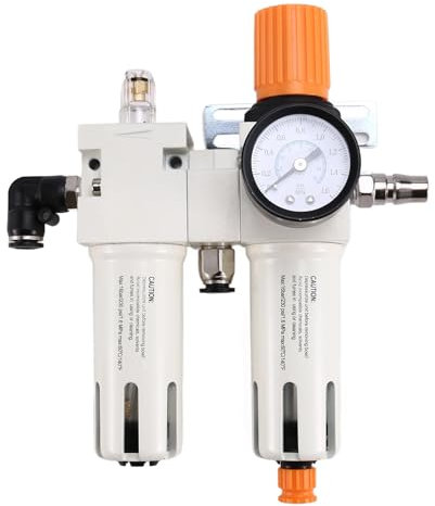 Kissmii Scambiatore pneumatico, compressore d'aria, regolatore olio acqua, separatore, filtro, cambio pneumatico, compressore pneumatico