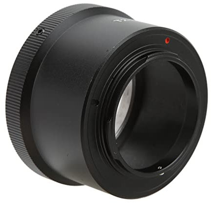 Rankomu T2-M4/3 Lens Adapter, Manual Lens Converter Ring for Olympus M4/3 Mount Camera Body, Compatible T2 Mount Lens Adapter, Camera Accory