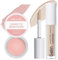 Under Eye Brightener(10g)+Concealer Augenringe(6ml),Abdeckstift Gesicht,Flüssig Concealer,Under Eye Brightener Cream,Natürlich,Geschmeidig,Pflegend,Hilft,den Hautton der Augenpartie zu Korrigieren