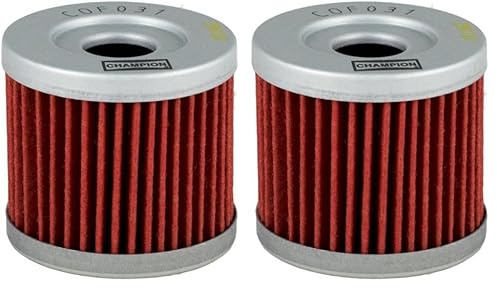CHAMPION Filtro Olio Burgman 400 dal 2000 COF031 (Filtri Olio) / Oil Filter Burgman 400 dal 2000 COF031 (Oil Filter) (Confezione da 2)