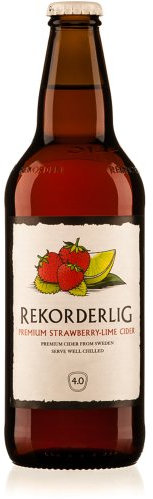 Rekorderlig - Strawberry & Lime - Premium Swedish Cider - 15x500ml Glass Bottle Case