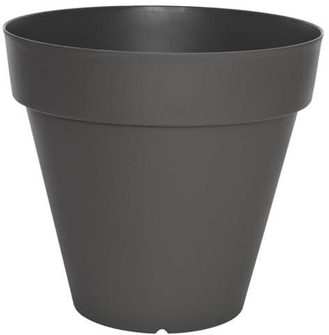 Riviera Pots de fleurs Soleilla Rond Gris 39 x 39 x 36 cm 25 ml 414076