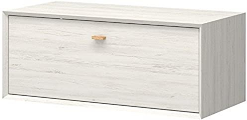 Germania 2332-247 Unterschrank Calvi, Pinie-Weiß-Nb./Navarra-Eiche-Nb., 45 x 96 x 38 cm