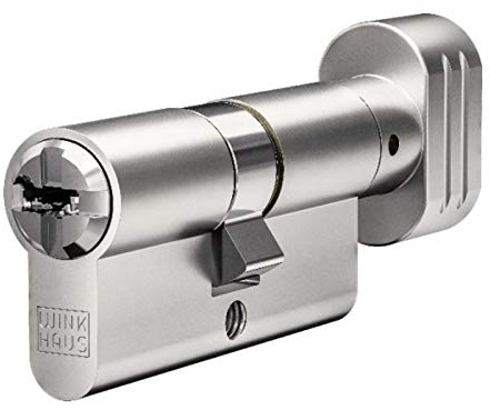 WINKHAUS keyTec N-Tra Knaufzylinder | 55-40K mm | Tür-Zylinder Schließzylinder mit Knauf | Aufbohrschutz Pickingschutz | Patentschutz bis 2029 | 5 Schlüssel & Sicherungskarte | Einzelschließung