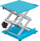 VEVOR Laborwagenheber 200 x 200mm, 8 x 8 Zoll Laborhebebühne, Ständer für Schere, Lab-Lift Wissenschaftlicher Laborwagenheber, Scherenständer