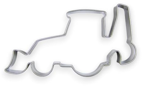 Edelstahl Ausstechformen/Ausstecher - Bagger
