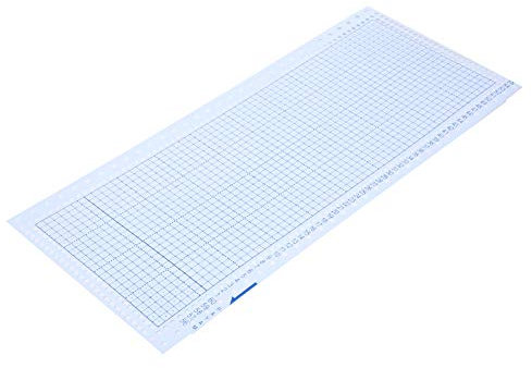 Redxiao Lochkarte 24 Stich 10 Stück Strickmaschine Lochkarte, Blumenkarte, langlebiges Strickmaschinenzubehör für KH821 KH831 KH260 Strickmaschine