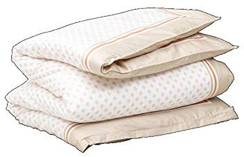 GANT G Border Bettdeckenbezug einzeln Farbe Dark Putty Größe 135x200