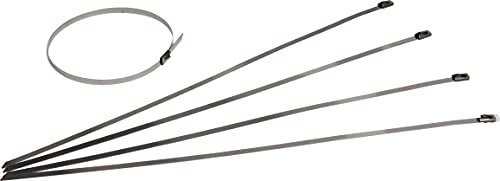 KOPP 10 Colliers de Serrage INOX 4,6 x 300 mm 4,6 x 300 mm 328520134