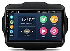 Estock1 CarTablet Android 14 octa Core COMPATIBILE per Jeep Renegade 2015-2026 8 GB di ram 256 Gb di rom 8 Core 9 GPS autoradio navigatore WI-FI