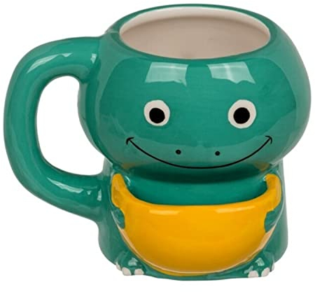 Out of the blue, Kaffeebecher mit Keksfach - Tasse Kaffeetasse