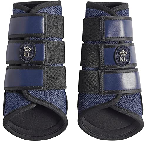Kingsland KLpatton Protection Boots In Mesh Gamaschen Navy mit Glitzer Summer Update 2022, Größe:XL