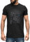 Neverless® Herren T-Shirt Odin Ragnar Gott Nordisch Runen Valhalla Wikinger Nordmänner Mythologie schwarz 5XL