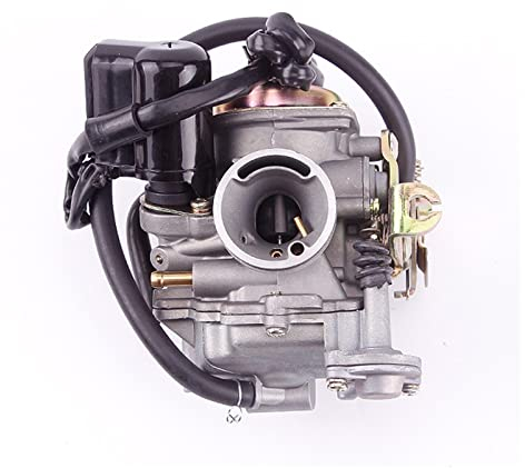 Tuning Vergaser Motorrad Vergaser 19mm PD19J Für ATV Für Kymco Für Agility 50 Für People S 50 Für Super 8 Für Vitalität Für Yager 50cc 4T 139QMB 139QMA Dunkelgrau Kraftstofffilter