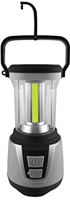 Unicom Rechargeable Lantern with 3 Powerful 3W LEDs - Ideal for Camping, DIY, Fishing, Emergencies or Back-up Lighting in The Event of a Power Cut
