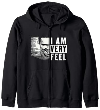 Ich fühlmich sehr wohl Zip Hoodie