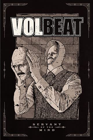 Volbeat - Servant of The Mind - Musik Poster - Größe 61x91,5 cm