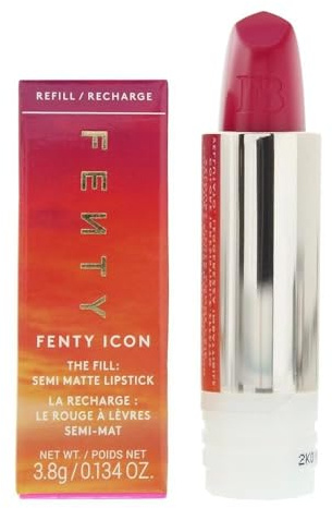 Fenty Beauty Icon The Fill Miss Candy Lippenstift, halbmatt, nachfüllbar, 3,8 g