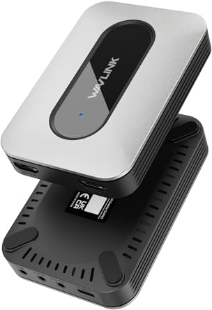 WAVLINK Video Capture Card, 4K HDMI Video Grabber, 1080P @60fps Video Capture Card for Gaming/Live Streaming/Video Conference, Support VRR, Plug and Play, Compatible with Windows/Mac/Linux/Android