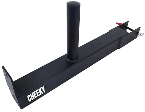 Cheeky Gürtel Kniebeugenaufsatz für 7,6 x 7,6 cm Power Racks – Hebelarm Rack montiert Kniebeugen-System 3 x 3