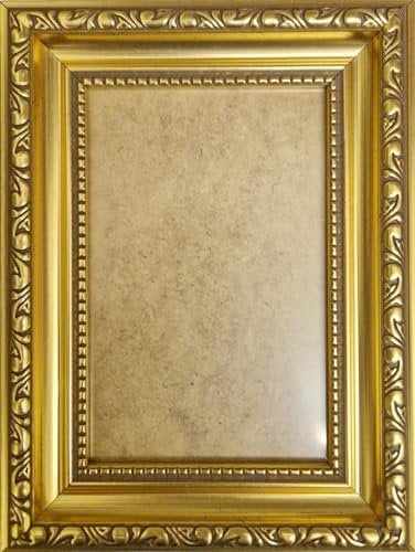Aryllis Vintage 7x5 Photo Frame, Ornate Gold, Free-standing & Wall Mountable Premium Picture Frame with Perspex Front