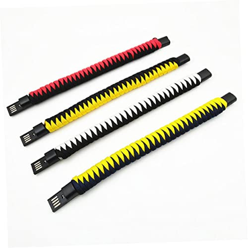 HOMSFOU 2pcs Umbrella Rope USB Bracelet Charger Phone Bracelet Charging Cable To USB Cable USB to USB c Bracelet Data Cable Portable Type-c Cable Telephone Wristband Set Data Line
