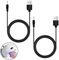 2 Pack 2.5mm DC Jack to USB Charger Cable, Universal DC Fast Charging Cable Replacement DC Power Charger Wire Dc 5v Charger for Rechargeable Wireless Massager Beauty Instrument Nail Art Vibrator 80cm