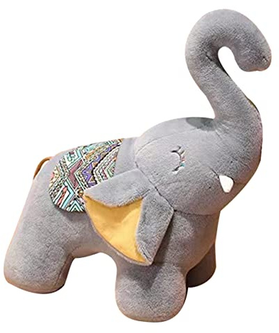 Garneck Plüschtier Elefant Für Junge Mädchen Großer Cartoon-stoffelefant Weiches -Spielzeug Ausgestopftes Plüschtier Niedliches Kinderspielzeug Als Bett Oder Autodekoration