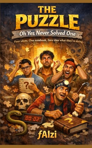 The Puzzle. Oh Yes Never Solved One: Four Idiots, One Notebook , Zero idea What They're Doing
